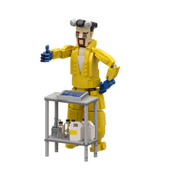 Movie Breaking Bad Walter White Character MOC Model Bricks Toys