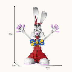 MOC Cartoon Rabbit Roger Buliding Blocks Toys 152858