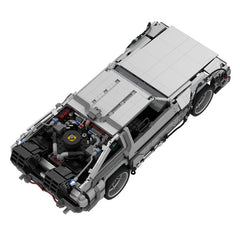 Movie Back to the Future 1985 DeLorean Time Machine MOC 42632 Car Bricks Toy