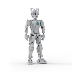Doctor Who Cyber Robot Mecha MOC Building Blocks Toys