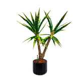 MOC Creative Dracaena Marginata Dragon Tree Potted Plants Bricks Toy 118715