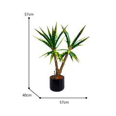 MOC Creative Dracaena Marginata Dragon Tree Potted Plants Bricks Toy 118715