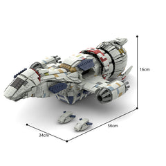 Creative MOC Firefly Serenity Spaceship Bricks Toy 110302