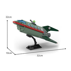 MOC 82707 Futurama Planet Express Ship Bricks Toy
