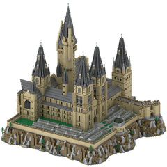 MOC 30884 Hogwart's Castle (71043) Epic Extension Part B Brick Toys