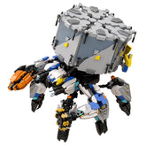 Game Horizon Zero Dawn MOC Shell Walker Machine Monster Brick Toys