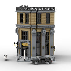 MOC 140223 Architecture Johned Wicked Continental Hotel Brick Toy