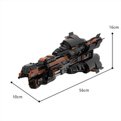 MCRN Donnager Class Battleship MOC Bricks Toy 121937
