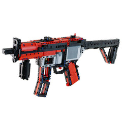 MOC 29369 MP5 Submachine Gun Military Weapons Brick Toy(Motorized)