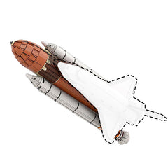 NASA Space Shuttle Discovery(10283) - External Fuel Tank & SRB Addon MOC 76210+MOC 76240+MOC 102642 Bricks Toy