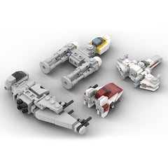 MOC 32286 Micro Rebel Starfighters Bricks Toy