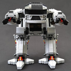 Movie RoboCop ED-209 Mecha Robot UCS Scale MOC 83742 Bricks Toys