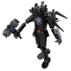 MOC Skibidi Toilet Titan Cameraman Upgraded Bricks Toys