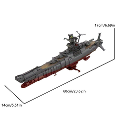 MOC 31693 Space Battleship Yamato Bricks Toy