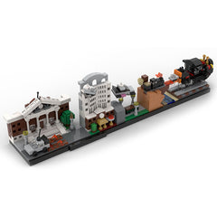 Street Scene MOC 19767 Building Block Toys