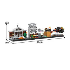 Street Scene MOC 19767 Building Block Toys