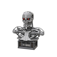 Movie Terminator T800 Bust Skeleton MOC 20570 Bricks Toys