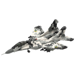 MOC 106680 Ukraine Mig-29 The Ghost of Kyiv Military Fighter Jet Brick Toy(1:35 Scale)