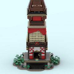 Game MOC 150356 Zelda Tears of the Kingdom Skyview Tower Brick Toys