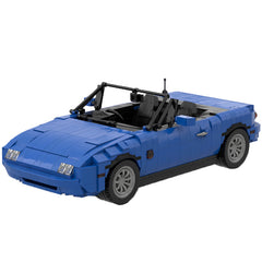 MOC 1989 Eunos Roadster / Mazda MX-5 / Mazda Miata Sports Car 27076 Bricks Toys