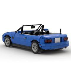 MOC 1989 Eunos Roadster / Mazda MX-5 / Mazda Miata Sports Car 27076 Bricks Toys