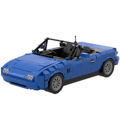 MOC 1989 Eunos Roadster / Mazda MX-5 / Mazda Miata Sports Car 27076 Bricks Toys