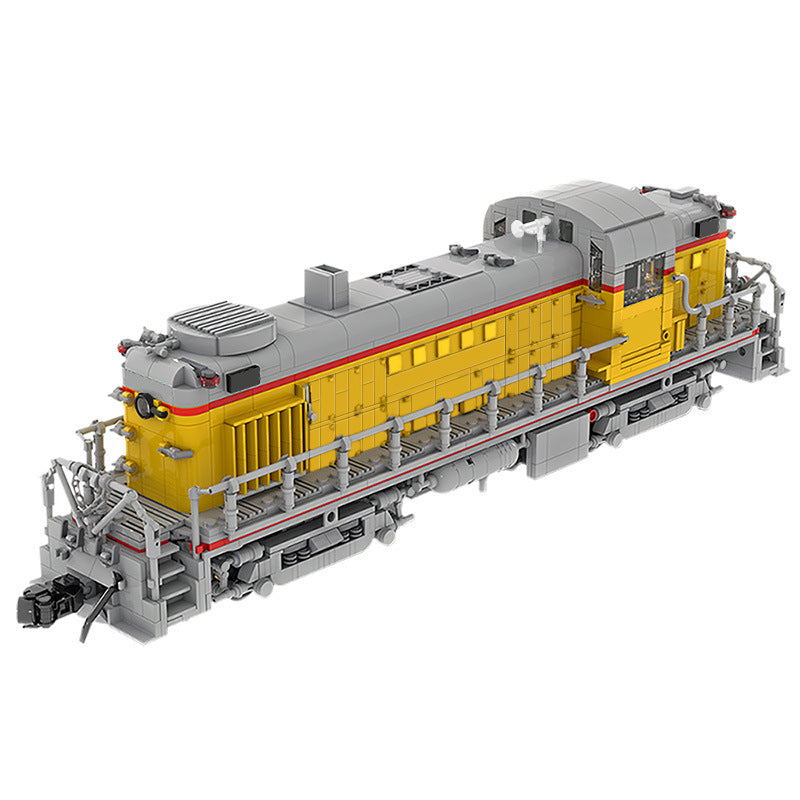 MOC 52188 Technic Union Pacific Railroad Alco RS2 Train Bricks Toys(1:38)