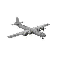 MOC 119970 Military B-29 Superfortress WWII Long-Range Bomber Bricks Toy(1:35 Scale )