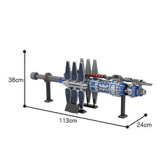 Babylon 5 Space Cruiser Ship - UCS Scale MOC 55403 Brick Toy