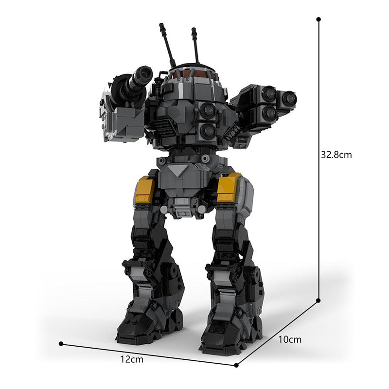 MOC 137563 BattleTech HERO Mech UrbanMech K-9 Brick Toys