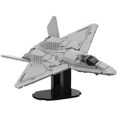 MOC 41847 YF-23 Black Widow II Gray Ghost Stealth Fighter Brick Toy