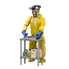 Movie Breaking Bad Walter White Character MOC Model Bricks Toys