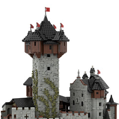 MOC 65340 Burg Falkenstein Medieval Castle In Carinthia Austrian Alps Bricks Toys