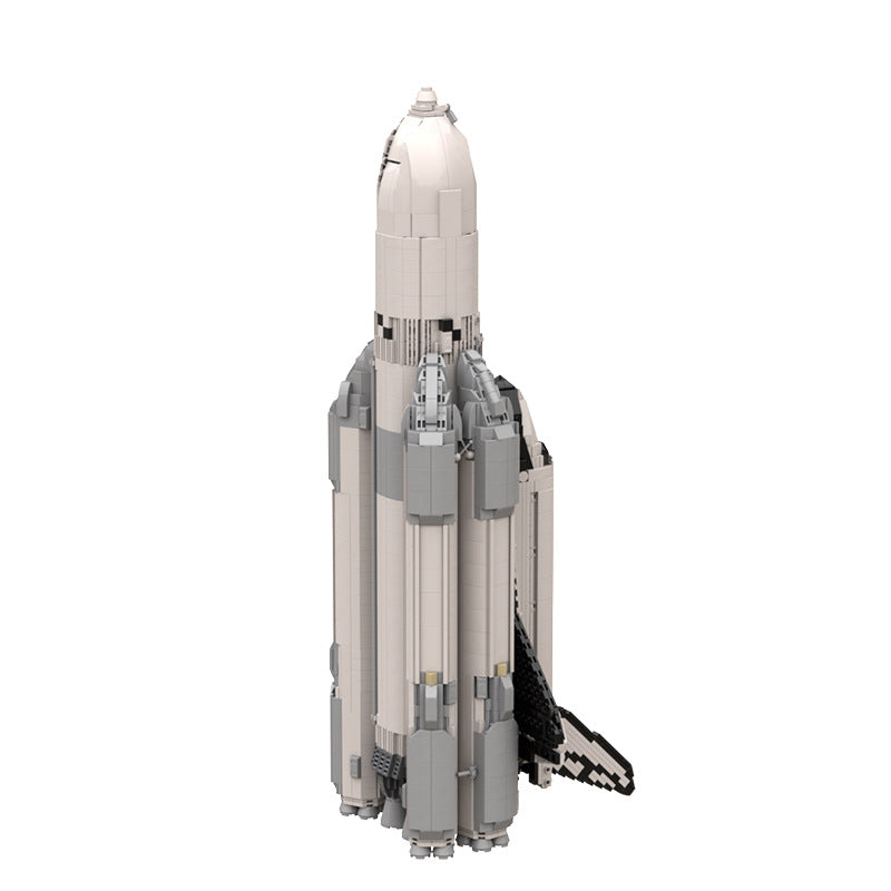 MOC 91433 Energia Buran Rocket Space Launch Spacecraft Brick Toy(1:110 Scale)