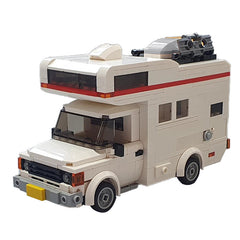 MOC 49047 Technic Ford Transit MK2 Camper Van Bricks Toy