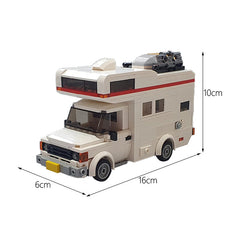 MOC 49047 Technic Ford Transit MK2 Camper Van Bricks Toy