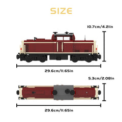 MOC 35655 V100 German Cargo Locomotive Bricks Toy