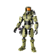 MOC Movie Halo Master Chief John 117 Character Model Bricks Toys 81006