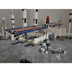 MOC 93305 International Space Station - Historical Timeline 2021 Brick Toy(1:110 Scale)