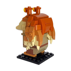 Star Wars MOC 86000 Jar Jar Binks Brick Toy