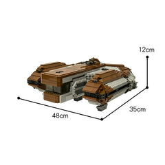 MOC 16083 SW Knights of the Old Republic Mandalorian Ebon Hawk Bricks Toys