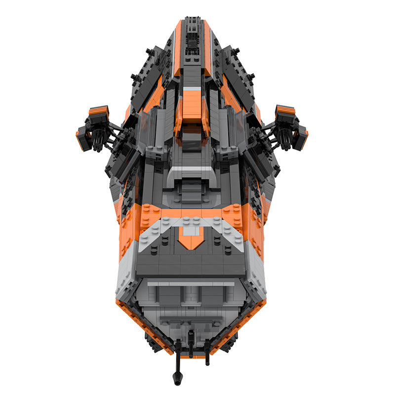 MOC 66577 The Expanse Martian Morrigan-Class Patrol Destroyer Corvette Bricks Toys