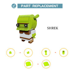 MOC 55337 Monster Shrek Bricks Toy