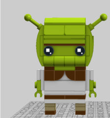 MOC 55337 Monster Shrek Bricks Toy