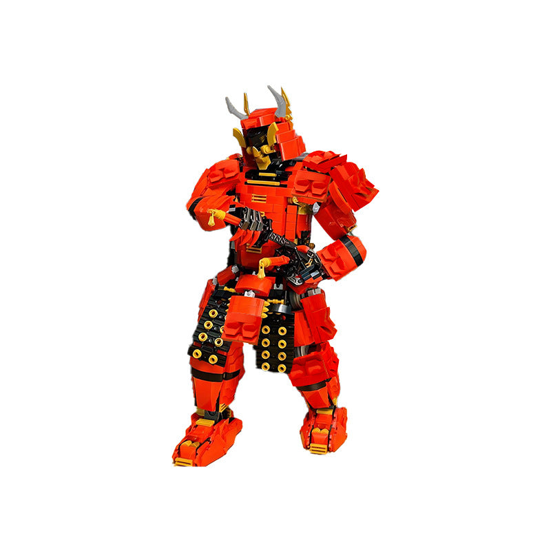 Ninjago MOC Demon Samurai Mech 124601 Brick Toys