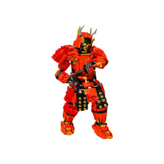 Ninjago MOC Demon Samurai Mech 124601 Brick Toys