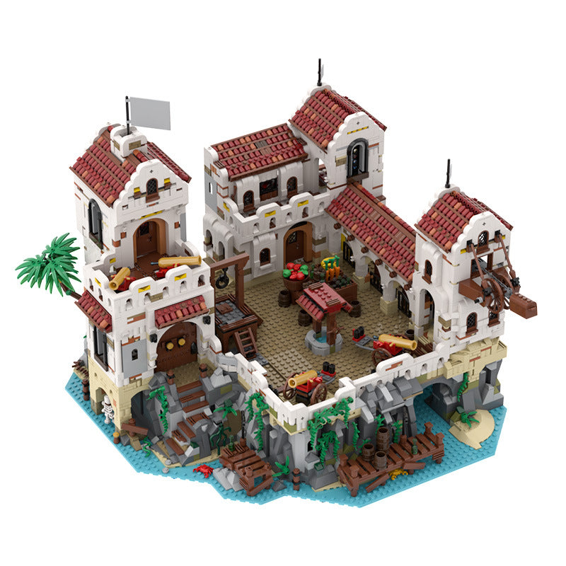 MOC 49155 Eldorado Fortress Pirates Barracuda Bay Bricks Toy