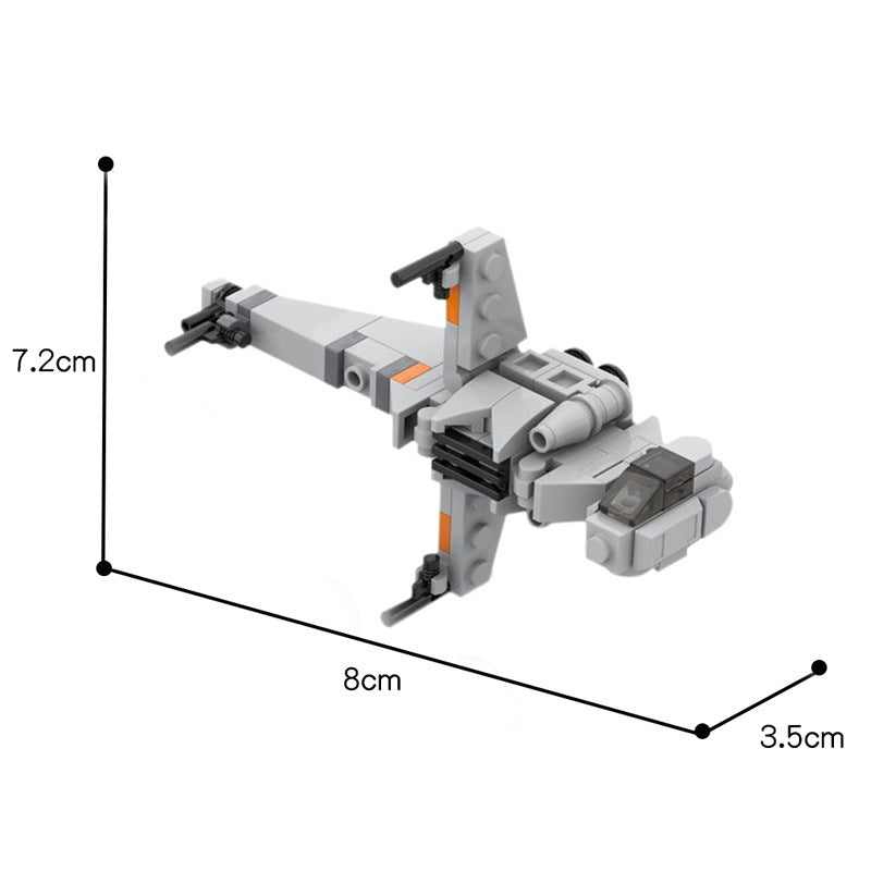 MOC 32286 Micro Rebel Starfighters Bricks Toy