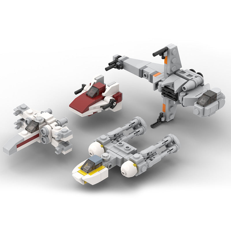 MOC 32286 Micro Rebel Starfighters Bricks Toy