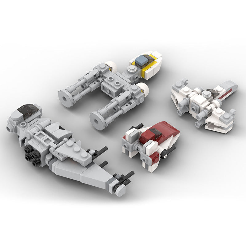 MOC 32286 Micro Rebel Starfighters Bricks Toy